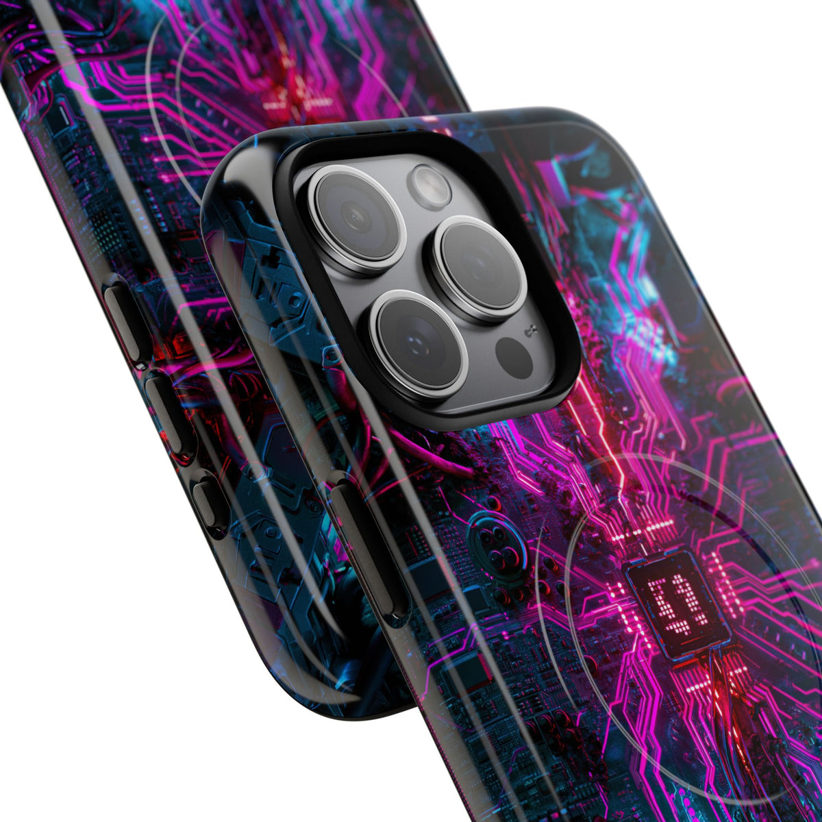 Neural Circuit Core · Tough 2.0 Magnetic Phone Case for iPhone · Black