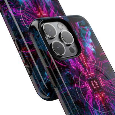 Neural Circuit Core · Tough 2.0 Magnetic Phone Case for iPhone · Black