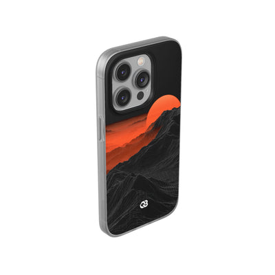 Solar Ridge Mesh · Lite Phone Case for iPhone ·  Black