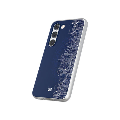 Blue Lite Phone Case for Samsung - Cobalt Circuit Logic
