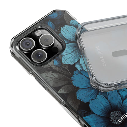 Blue Petal Radiance iPhone 16 Pro Case - Impact