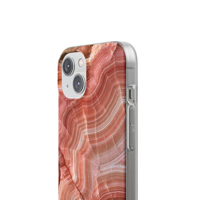 Blushing Rose Strata · Lite Phone Case for iPhone ·  Pink