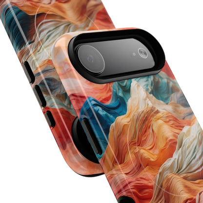 Fabric Peaks Cream iPhone 17 Air Case - Tough+ - CASE•BOB