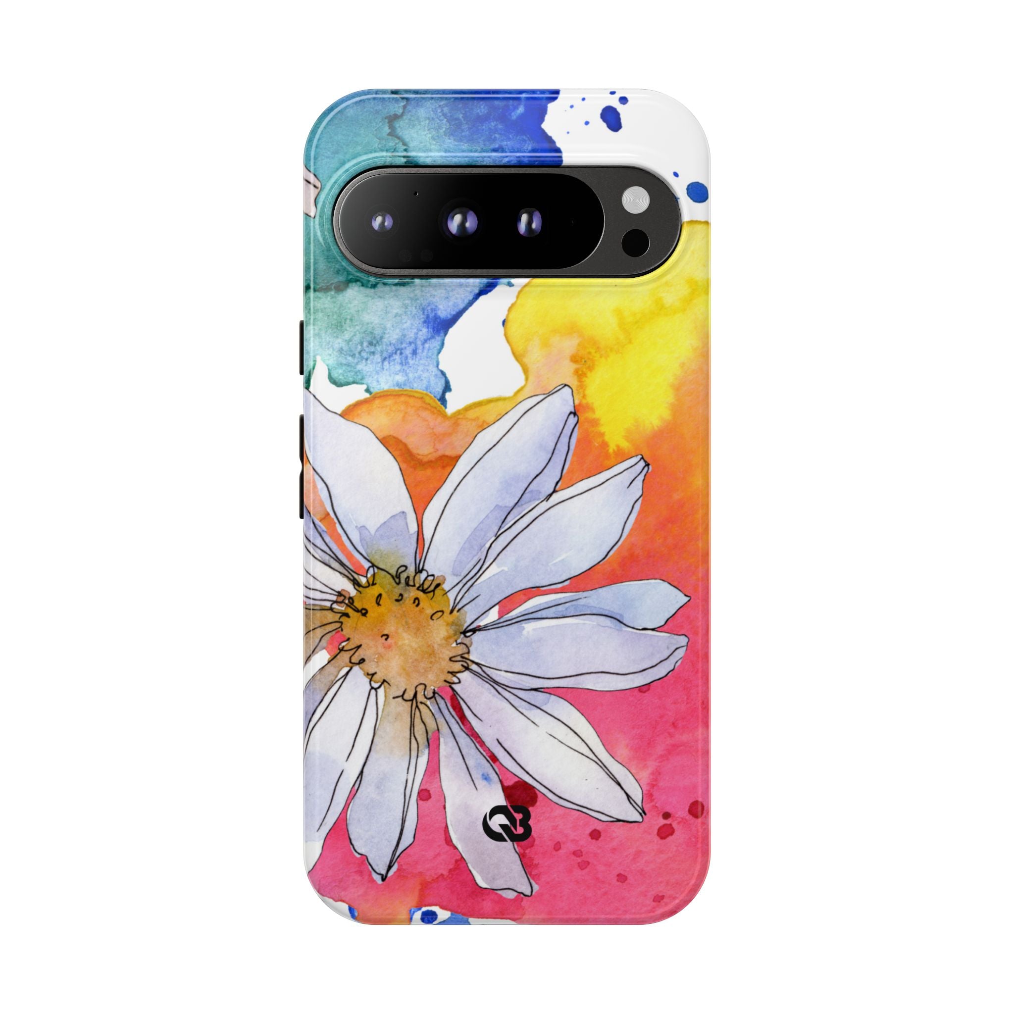 Vivid Bloom Splatter · Tough Handyhülle für Google Pixel