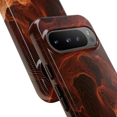 Amber Filament · Tough Phone Case for Pixel ·  Orange