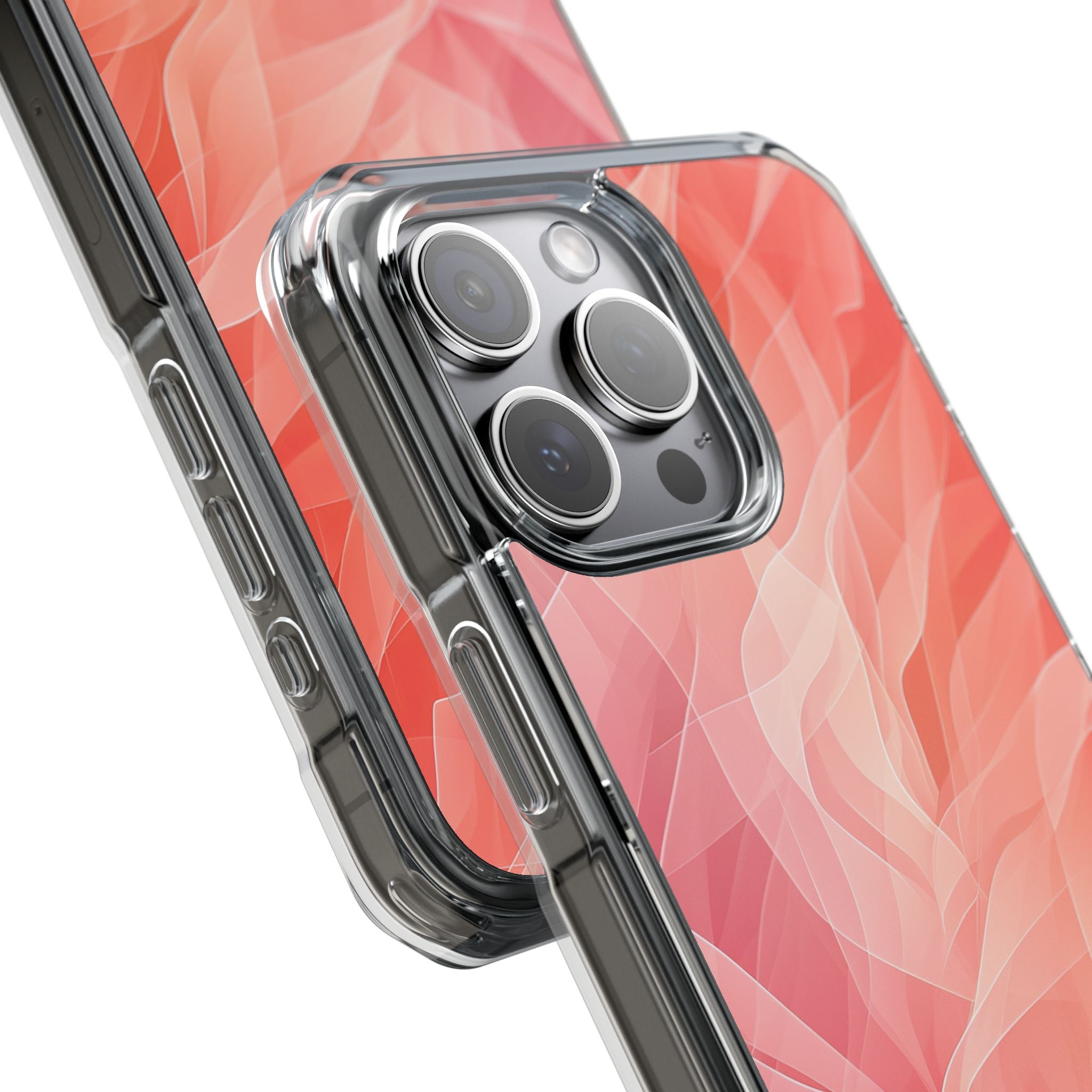 Peach Wave Drift iPhone 15 Pro Max Case - Impact