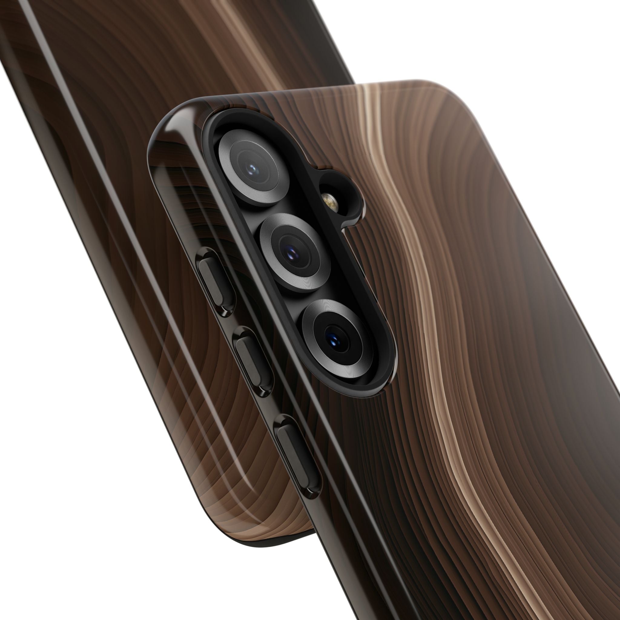 Brown Tough Phone Case for Samsung - Bronzed Canyon Relief