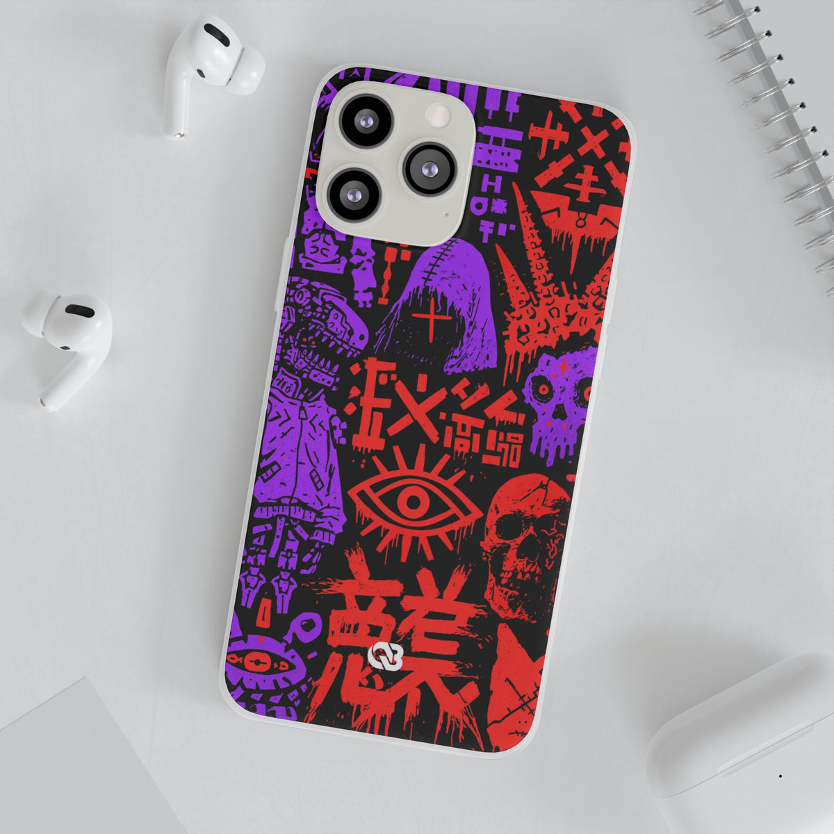 Underground Cyber Glyphs · Lite Phone Case for iPhone ·  Black