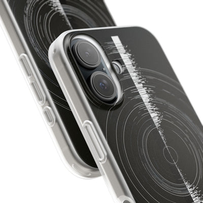 Black Lite Phone Case for iPhone - Obsidian Orbital Signal