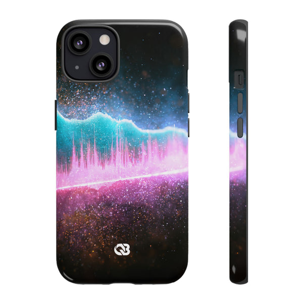 Digital Frequency · Tough Phone Case for iPhone · Pink