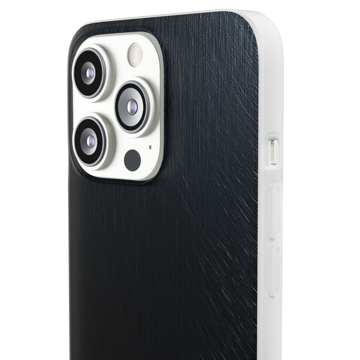 Brushed Obsidian Steel · Lite Phone Case for iPhone ·  Black