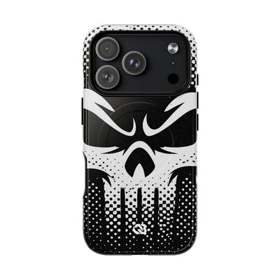 Phantom Halftone · Tough 2.0 Magnetic Phone Case for iPhone · Black