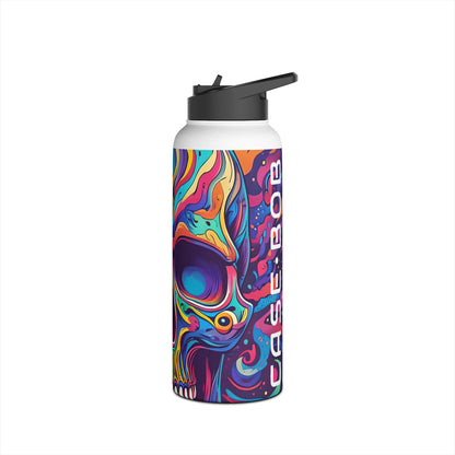 Psychedelic Skull - Stainless Steel Water Bottle