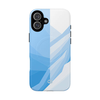 Blue Tough 2.0 Magsafe Phone Case for iPhone - Arctic Glacial Ridge