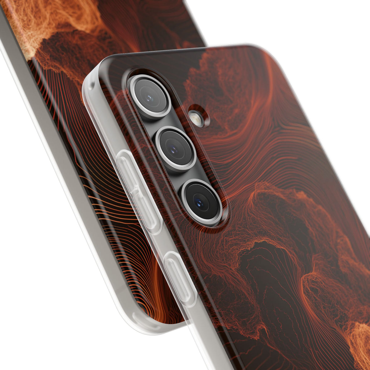 Amber Filament · Lite Phone Case for Samsung · Orange
