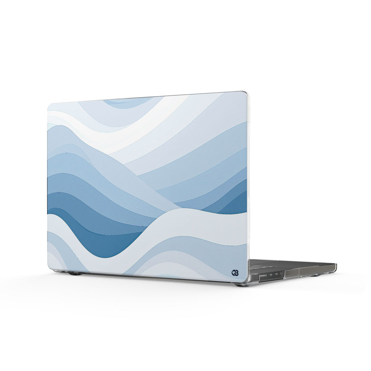 Cerulean Horizon · Clear Hard Case for MacBook · Blue