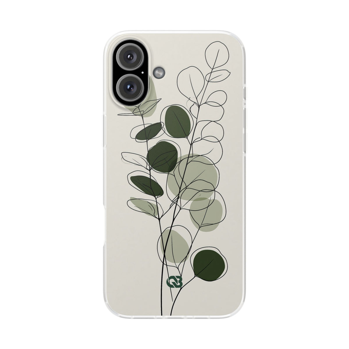 Eucalyptus Foliage Study · Lite Phone Case for iPhone ·  Green