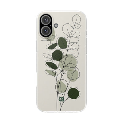 Eucalyptus Foliage Study · Lite Phone Case for iPhone ·  Green