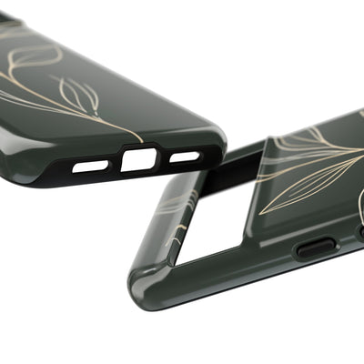 Green Tough Phone Case for Google Pixel - Deep Moss Willow
