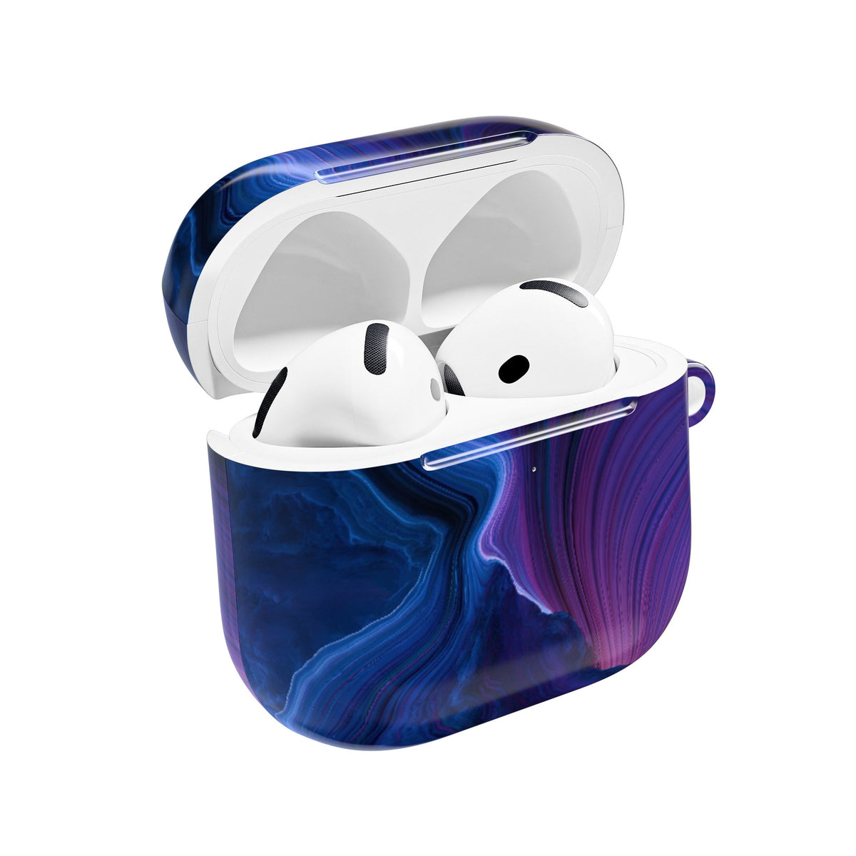 Radiant Strata · Hard Case for AirPods & AirPods Pro · Blue