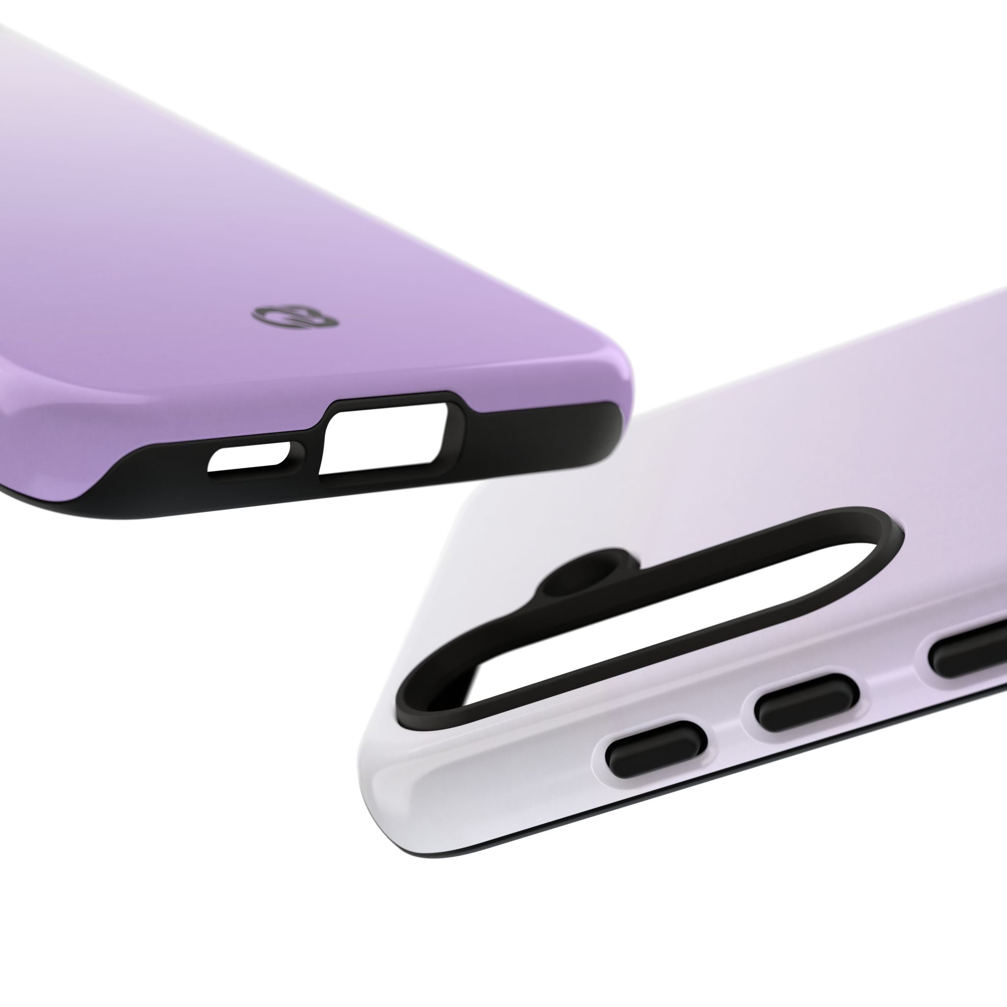 Purple Tough Phone Case for Samsung - Frosted Lavender Fade