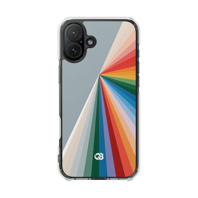 Grey Impact MagSafe Phone Case for iPhone - Slate Prism Burst