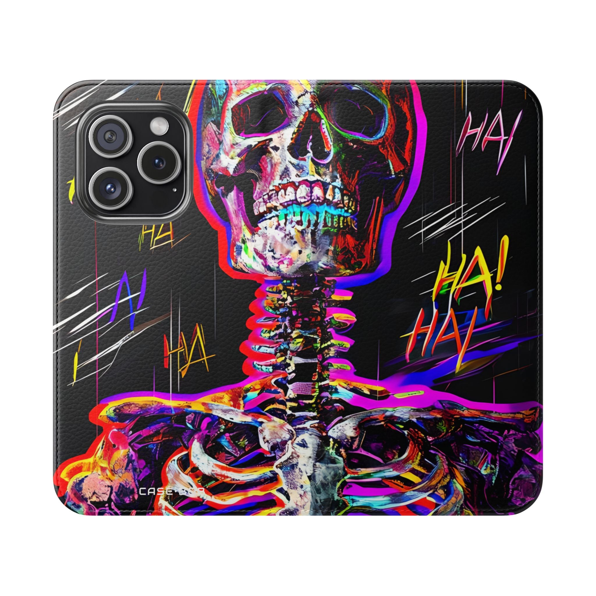 Neon Skelet Latter - iPhone 15 Pro Cover - Pung