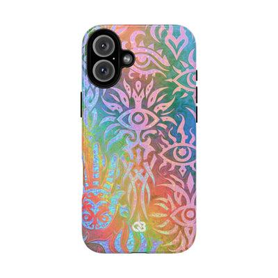 Chromatic Mystic Sigil · Tough Phone Case for iPhone · Blue