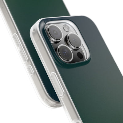 Green Lite Phone Case for iPhone - Midnight Pine Horizon