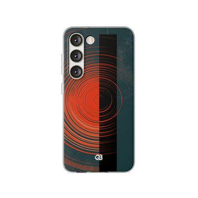 Teal Lite Phone Case for Samsung - Burnt Slate Radial