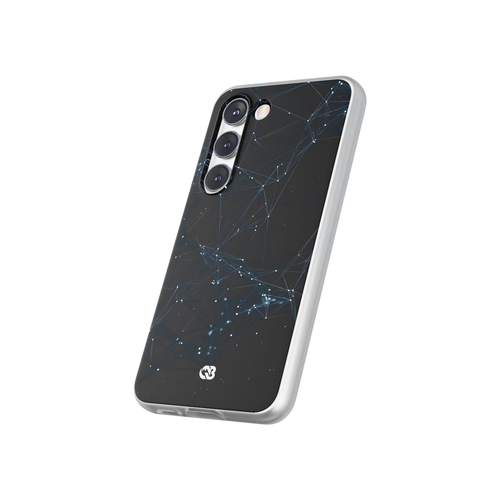 Black Lite Phone Case for Samsung - Arctic Neural Mesh