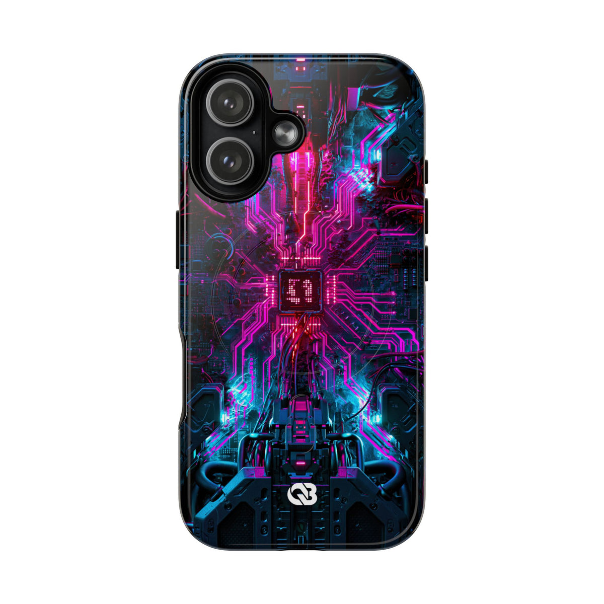 Neural Circuit Core · Tough 2.0 Magnetic Phone Case for iPhone · Black
