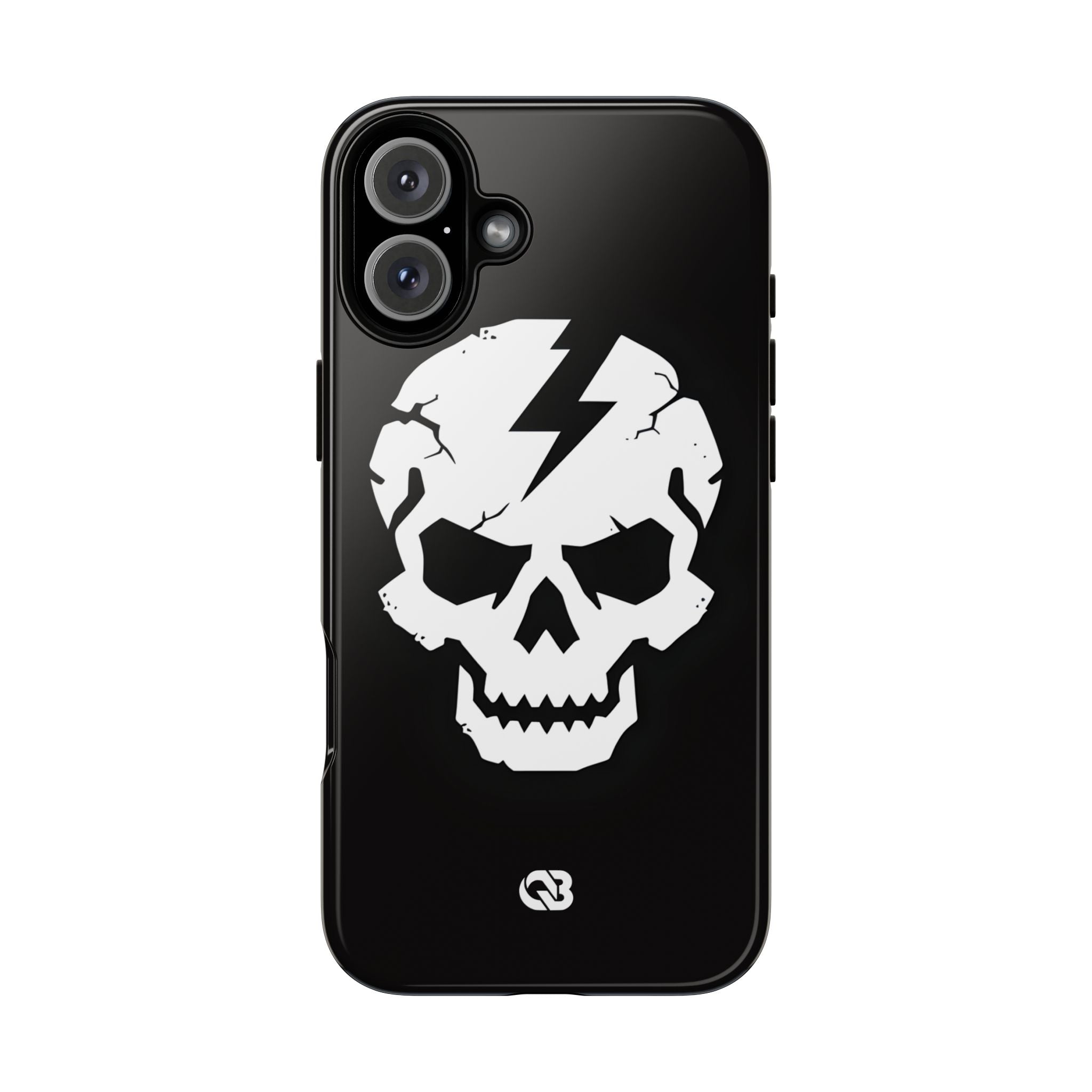 Shattered Bolt Skull · Tough Phone Case for iPhone