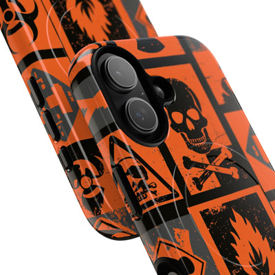 Urban Hazard · Tough 2.0 Magnetic Phone Case for iPhone · Orange