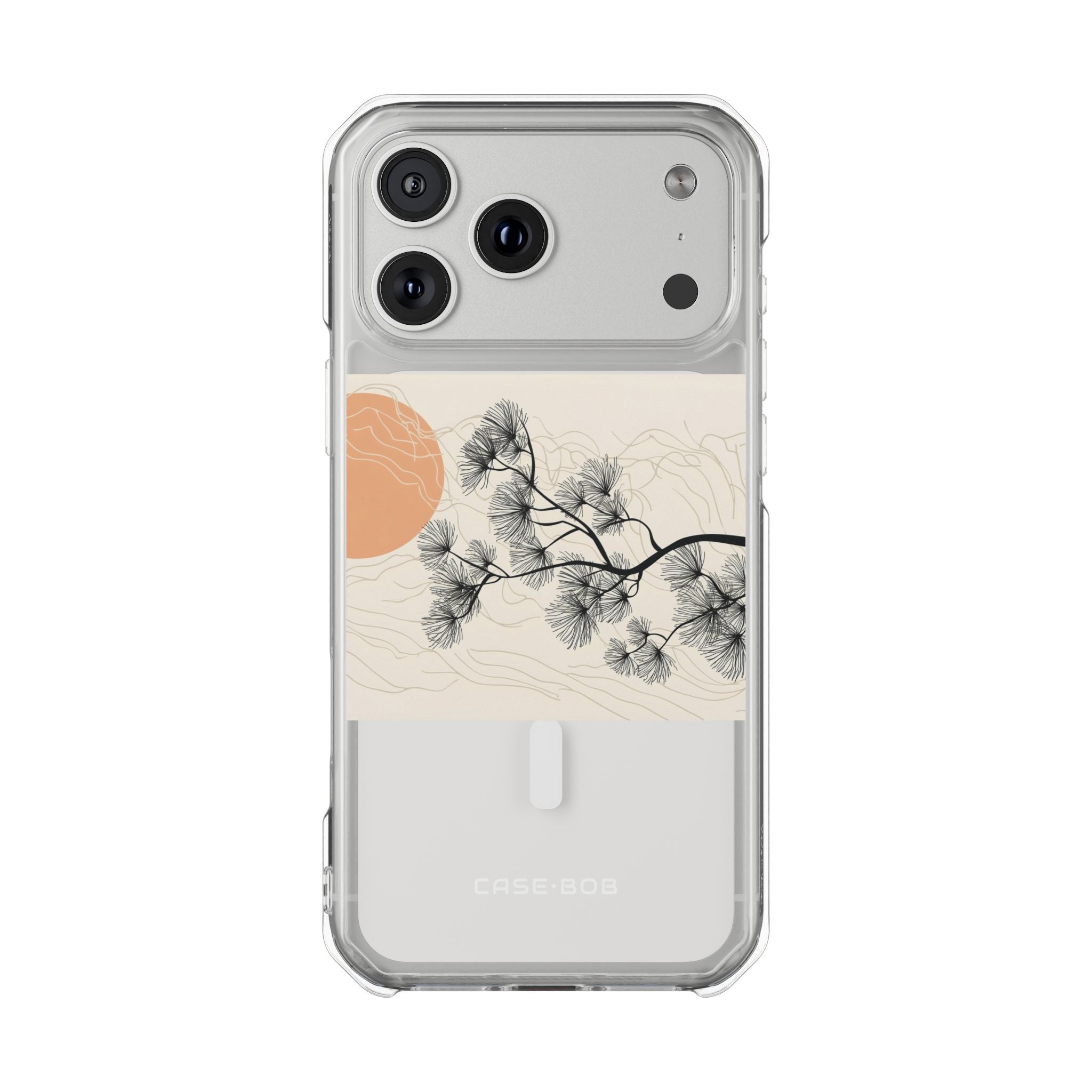 Black Needle Branch iPhone 17 Pro Max Case - Impact