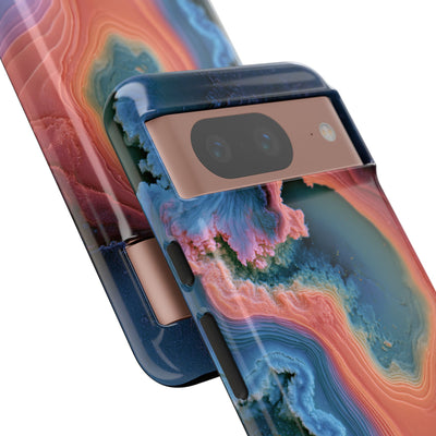 Luminous Resonance · Tough Phone Case for Pixel ·  Blue