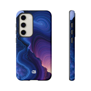 Radiant Strata · Tough Phone Case for Samsung · Blue