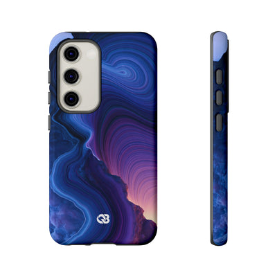 Radiant Strata · Tough Phone Case for Samsung · Blue