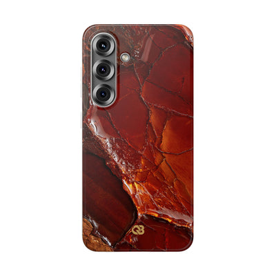 Amber Embrace · Lite Phone Case for Samsung · Brown