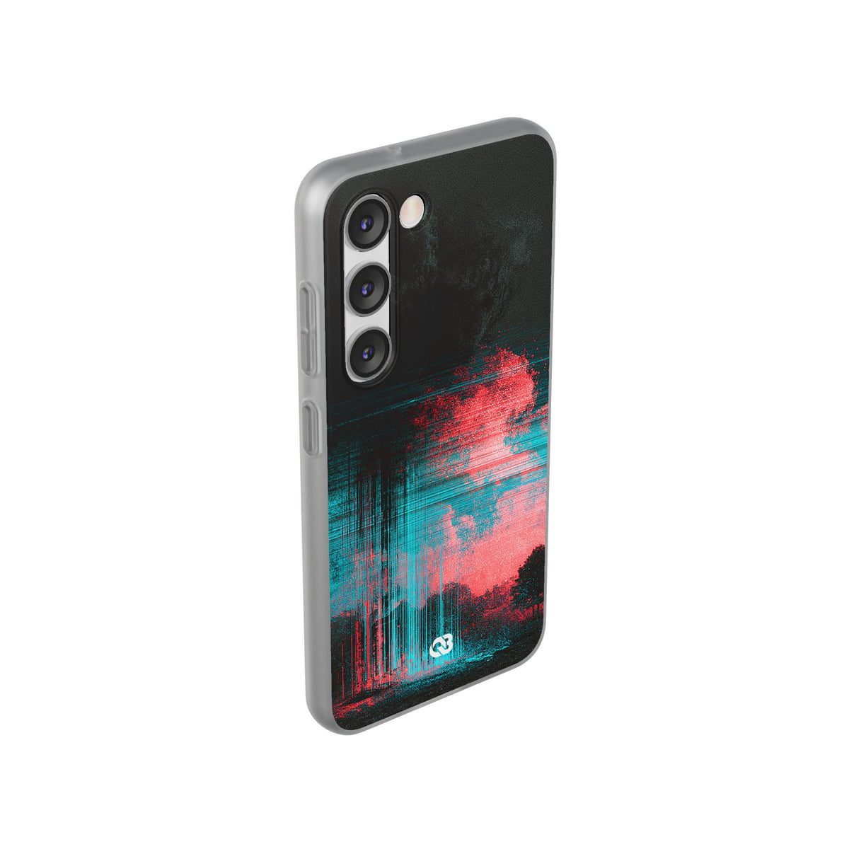 Digital Signal Drift · Lite Phone Case for Samsung · Black