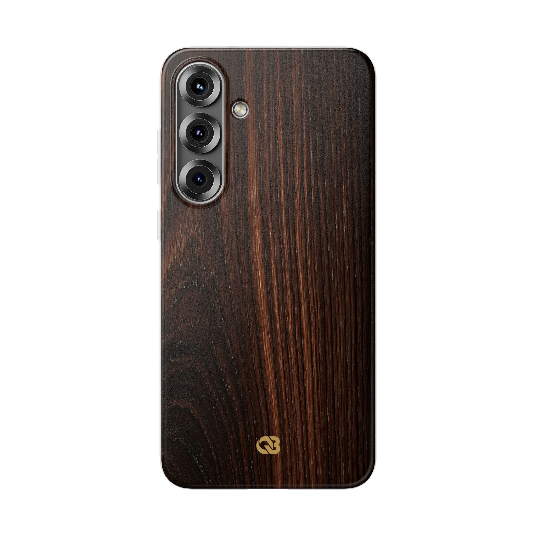 Brown Lite Phone Case for Samsung - Burnished Mahogany Grain