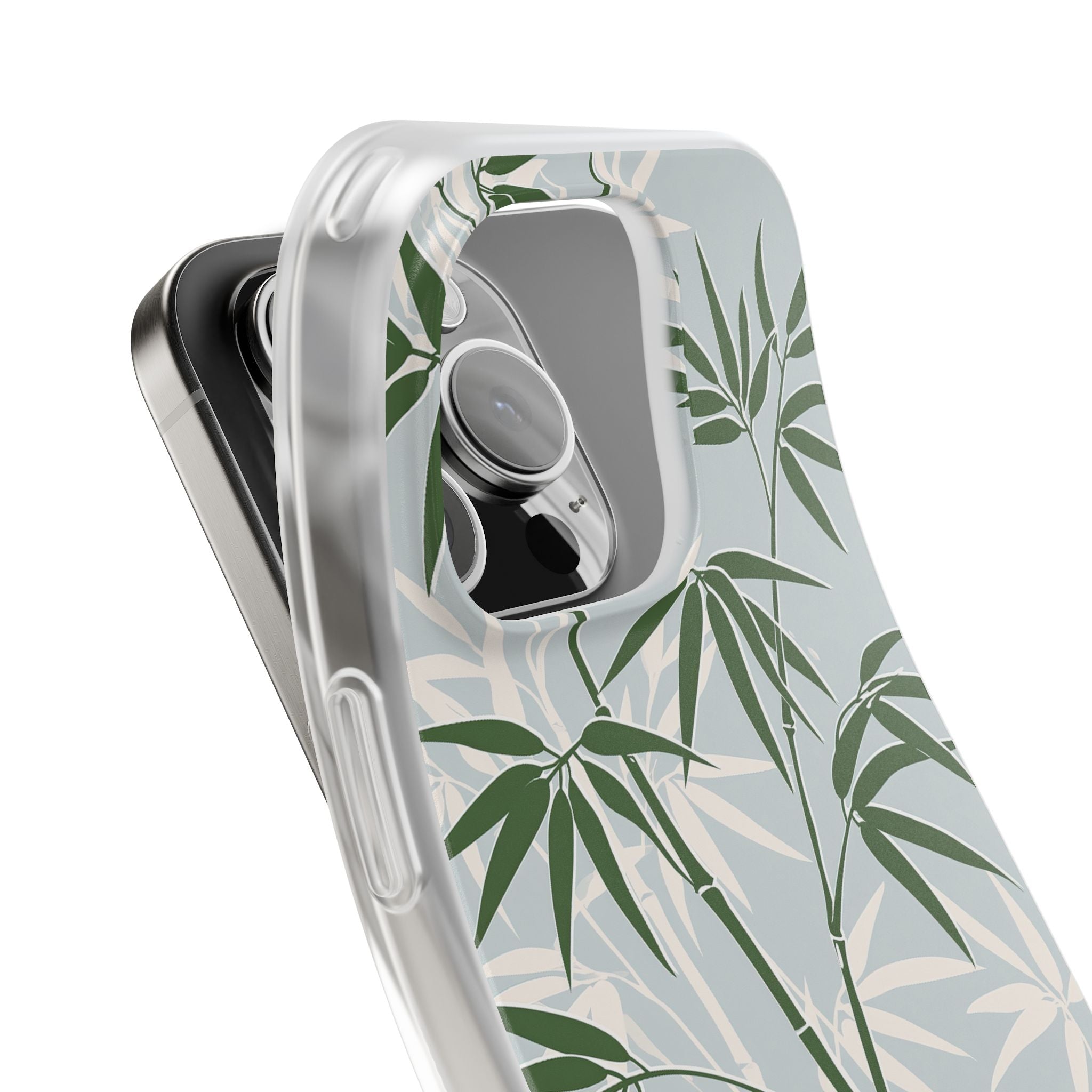 Green Lite Phone Case for iPhone - Kyoto Bamboo Canopy