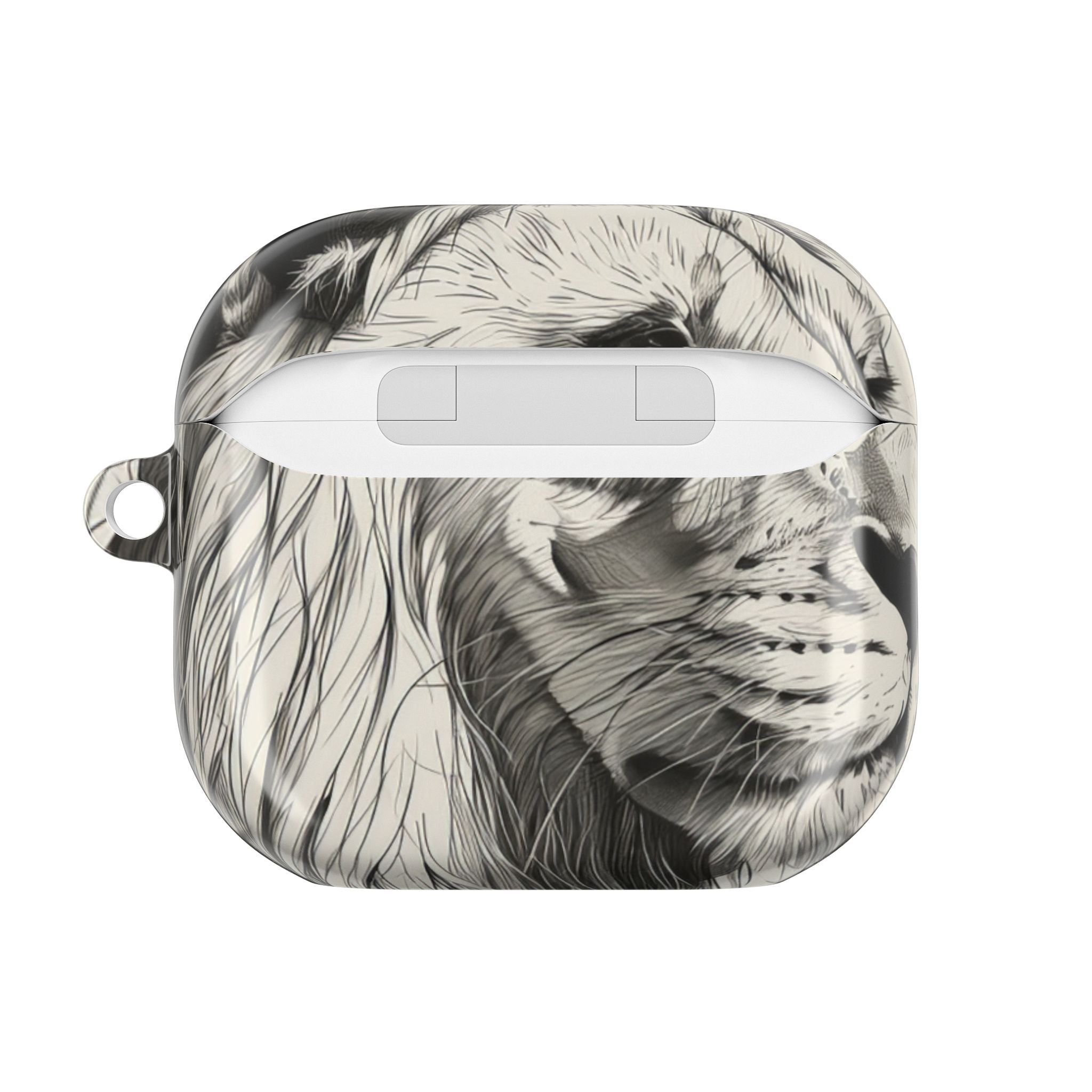 Lion Whisper Gray - AirPods Case