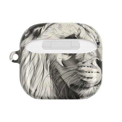 Lion Whisper Gray - AirPods Case
