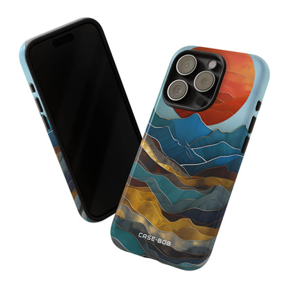 Solar Peak iPhone 15 Pro Cover - Tough