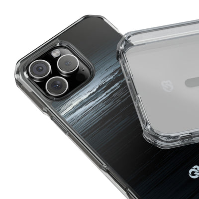 Orbital Horizon · Clear Impact Magnetic Phone Case for iPhone ·  Black