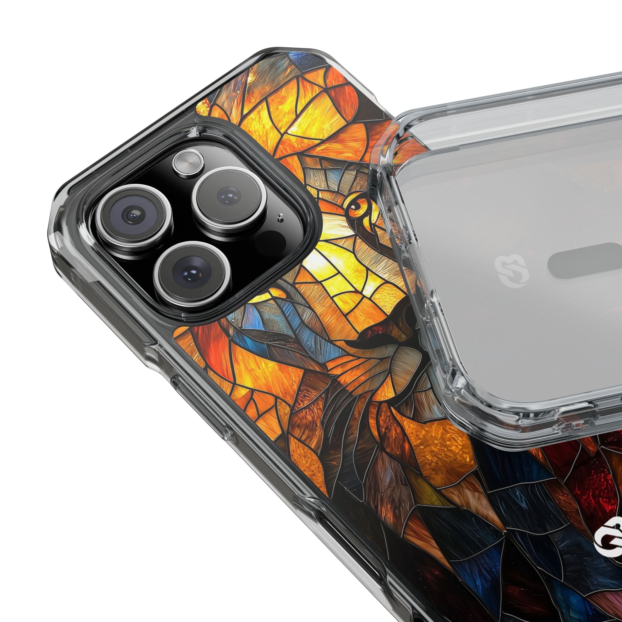 Amber Glass Lion · Impact Phone Case for iPhone · Magsafe