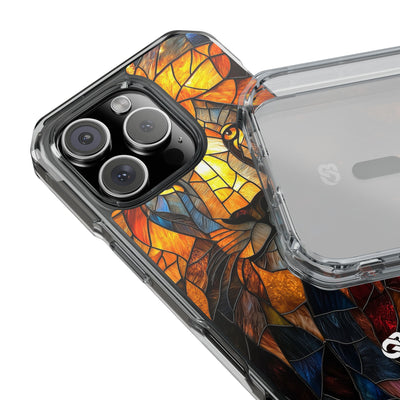 Amber Glass Lion · Impact Phone Case for iPhone · Magsafe