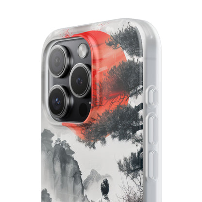 Solbelyst Vagtpost iPhone 15 Pro Cover - Blød