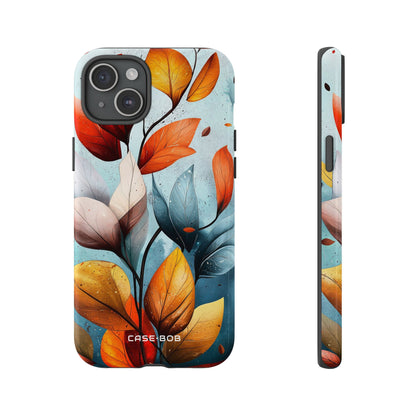 Crimson Veins iPhone 15 Plus Case - Tough